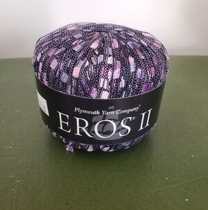 NWT Plymouth Yarn Eros II Pastel Light Purple and Pink Ladder Yarn 7107